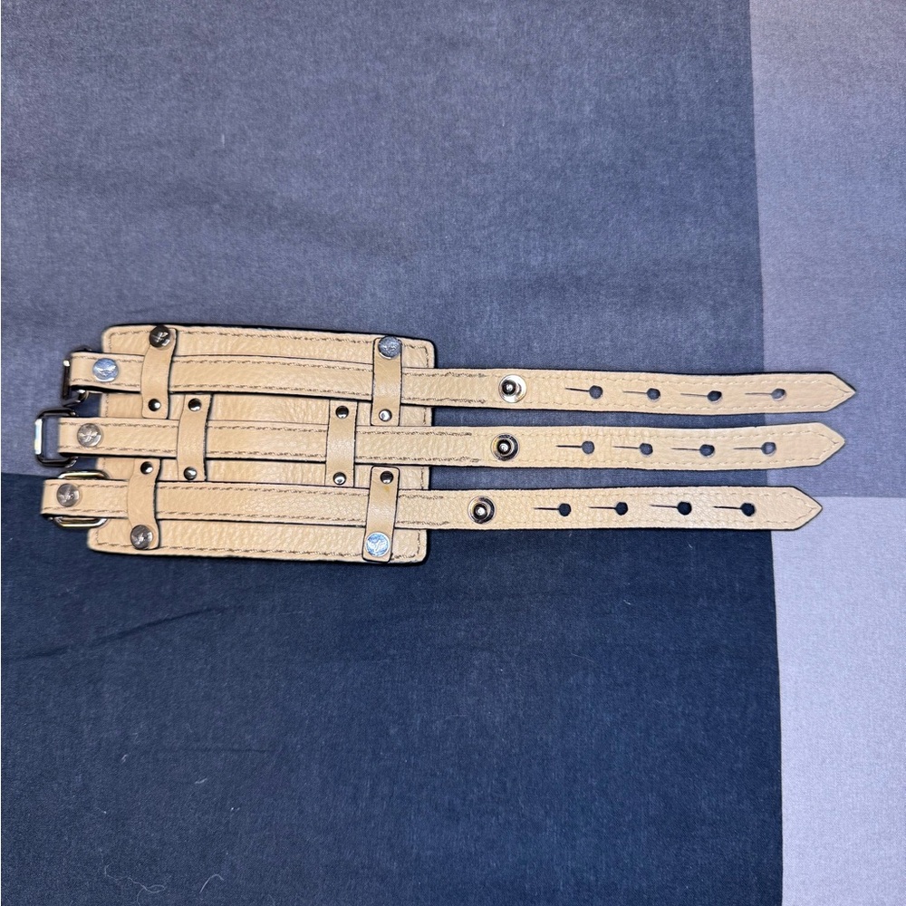 Leonello Borghi - Three Strap Cuff Bracelet